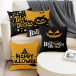 Halloween_Horror_Pumpkin_Printed_Pillowcase_-_-_tag1_-4258491 Halloween Horror Pumpkin Printed Pillowcase tag1