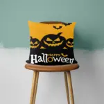 Halloween_Horror_Pumpkin_Printed_Pillowcase_-_-_tag1_-4258499 Halloween Horror Pumpkin Printed Pillowcase tag1