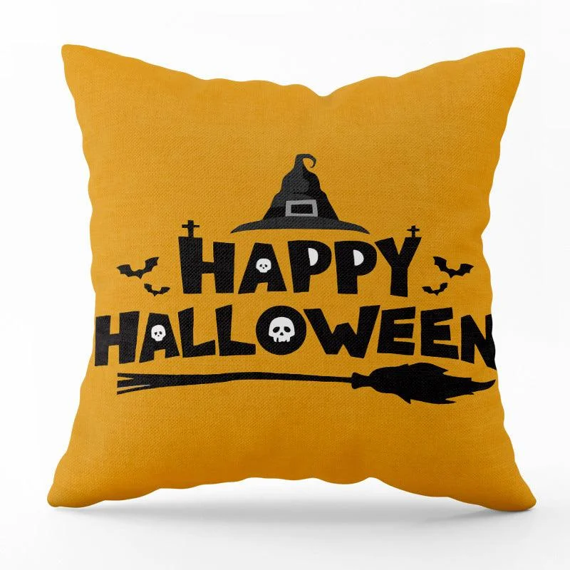 Halloween Horror Pumpkin Printed Pillowcase -  - #tag1#