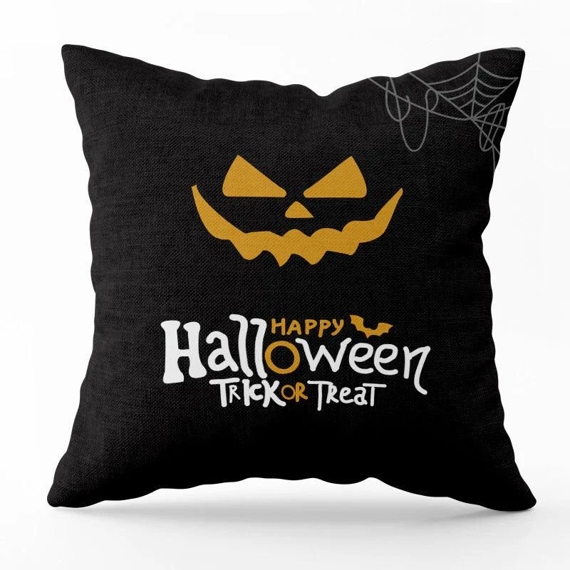 Halloween Horror Pumpkin Printed Pillowcase -  - #tag1#