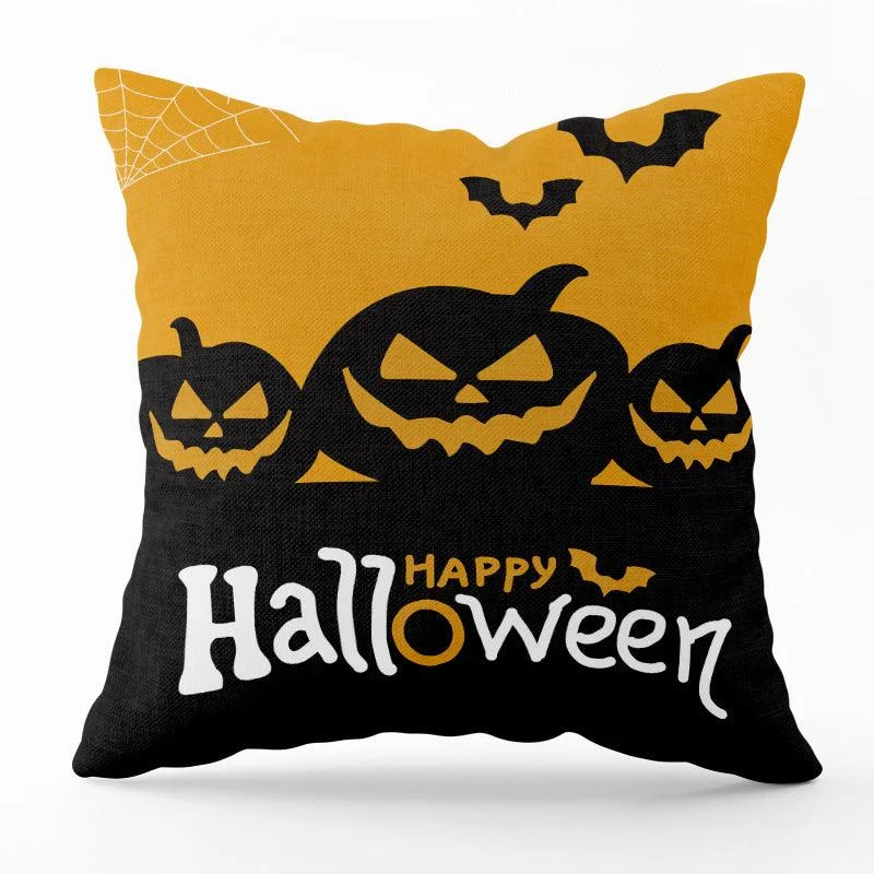Halloween Horror Pumpkin Printed Pillowcase -  - #tag1#