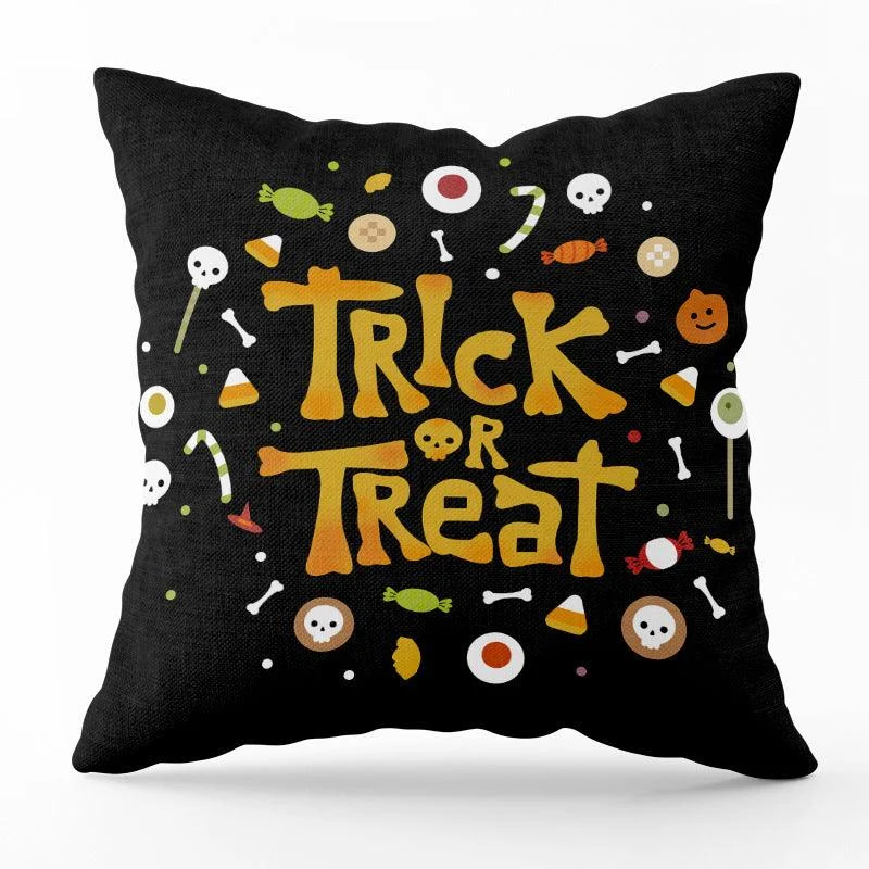 Halloween Horror Pumpkin Printed Pillowcase -  - #tag1#