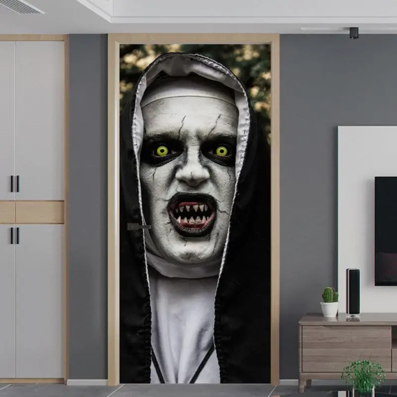 Halloween Horror Sister Ghost Sticker tag1