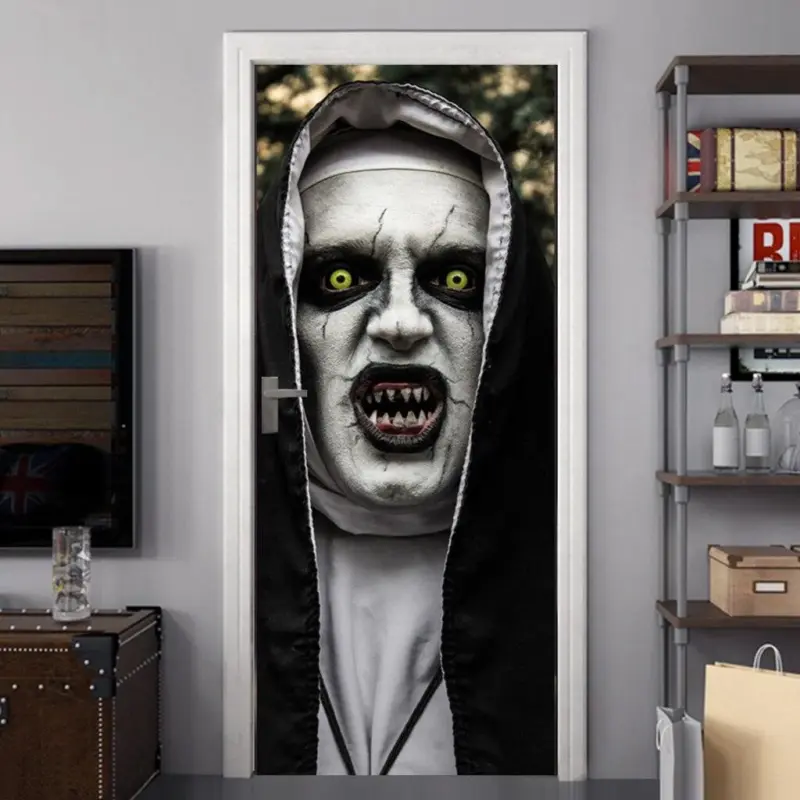 Halloween Horror Sister Ghost Sticker tag1
