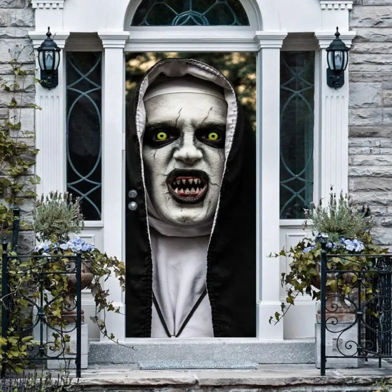 Halloween Horror Sister Ghost Sticker tag1