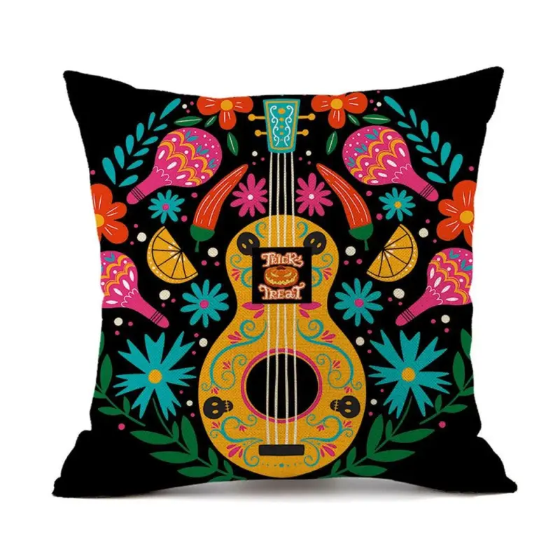 Halloween Horror Theme Party Decoration Printed Pillowcase tag1