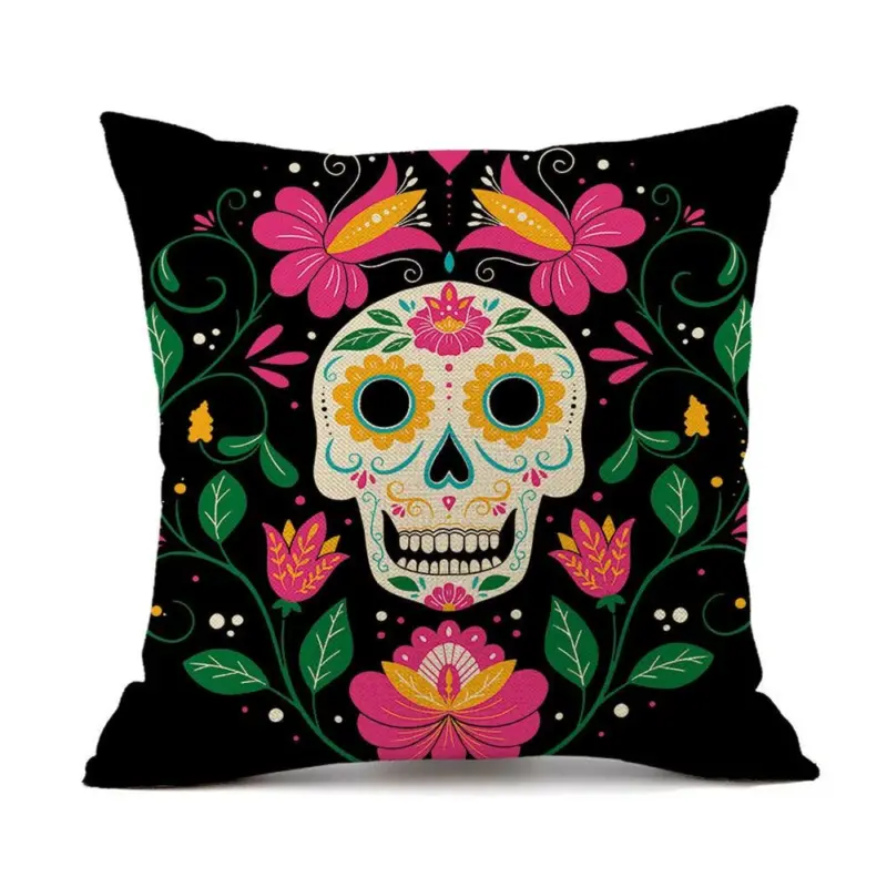 Halloween Horror Theme Party Decoration Printed Pillowcase tag1