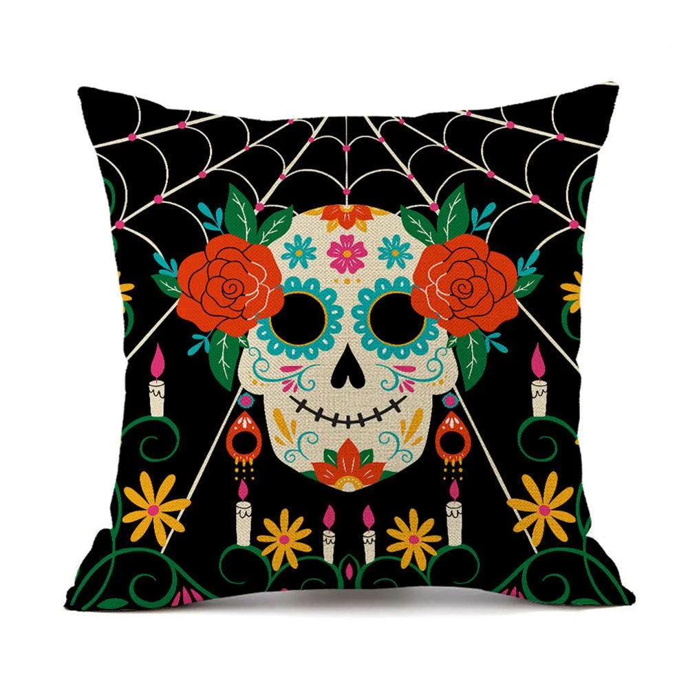 Halloween Horror Theme Party Decoration Printed Pillowcase -  - #tag1#