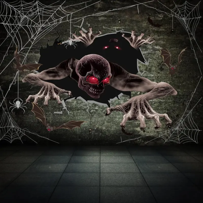 Halloween Horror Wall Sticker tag1