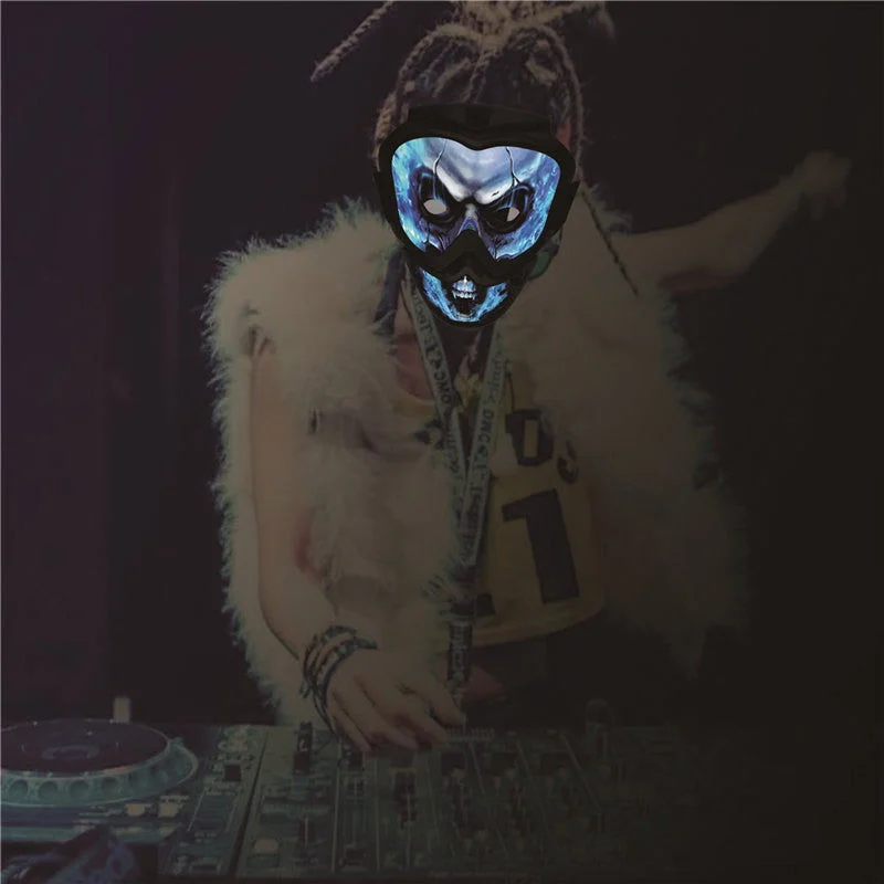 Halloween Hot Sale New Cool LED Glowing Mask -  - #tag1#