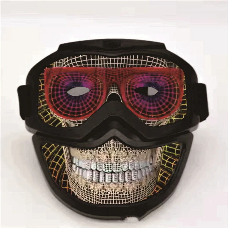 Halloween Hot Sale New Cool LED Glowing Mask -  - #tag1#