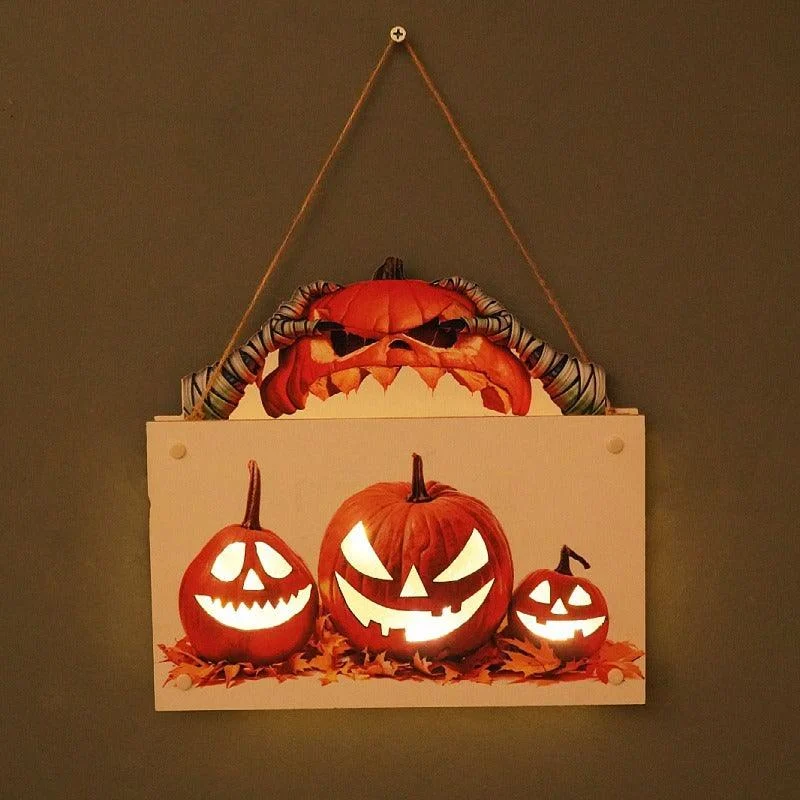 Halloween House Sign Ambient Night Light -  - #tag1#