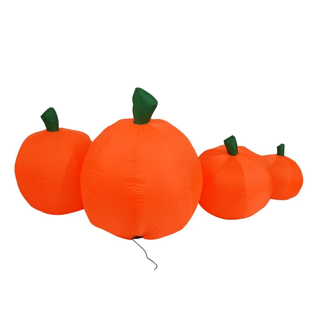 Halloween Inflatable Ghost With Pumpkin Slices Outdoor Holiday Decorations -  - #tag1#