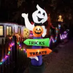 Halloween Inflation Model Road Sign tag1