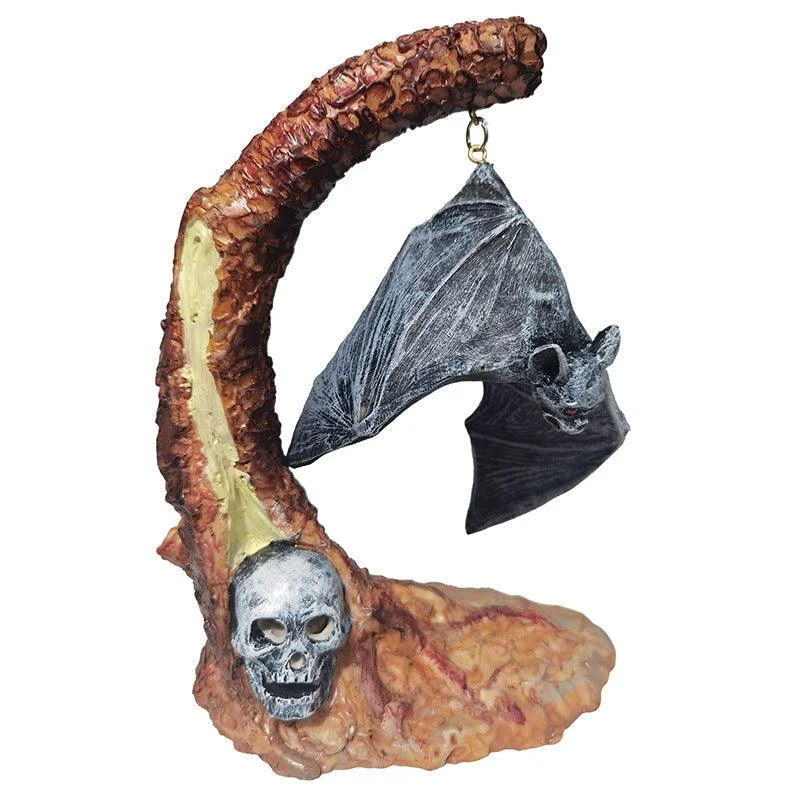 Halloween Jack-o-lantern Atmosphere Bat Resin Ornament -  - #tag1#