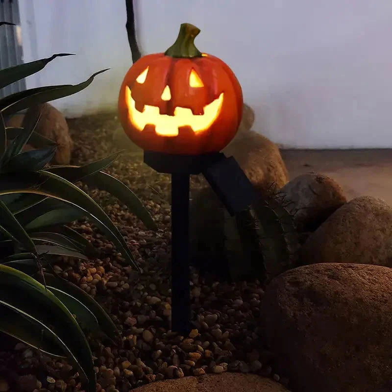 Halloween Jack-o '-lantern Solar Light -  - #tag1#