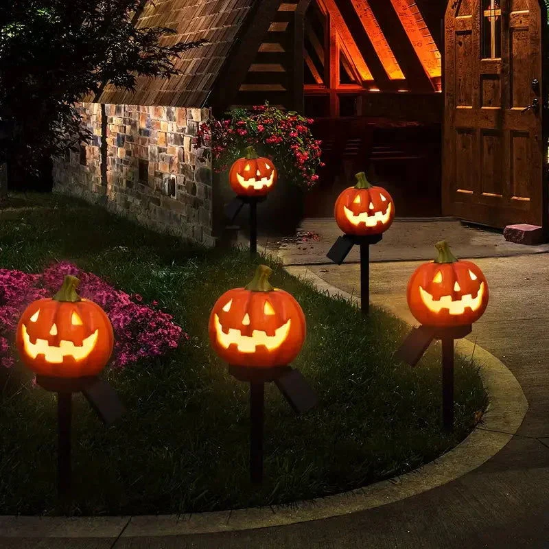 Halloween Jack-o '-lantern Solar Light -  - #tag1#