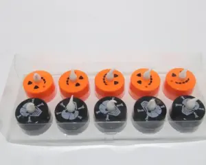 Halloween LED Colorful Candlestick
