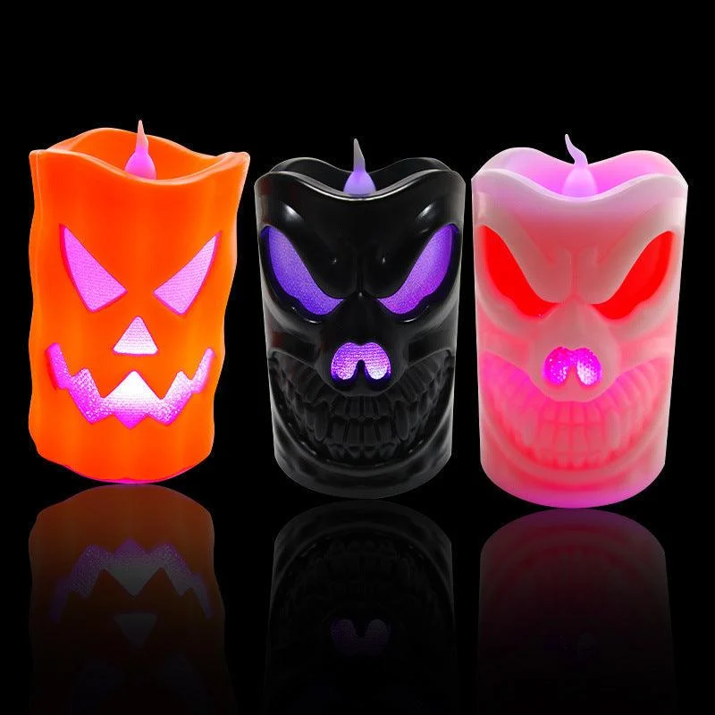 Halloween LED Colorful Candlestick -  - #tag1#