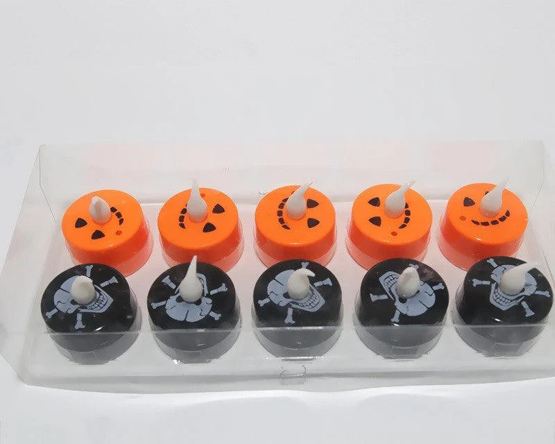 Halloween LED Colorful Candlestick -  - #tag1#