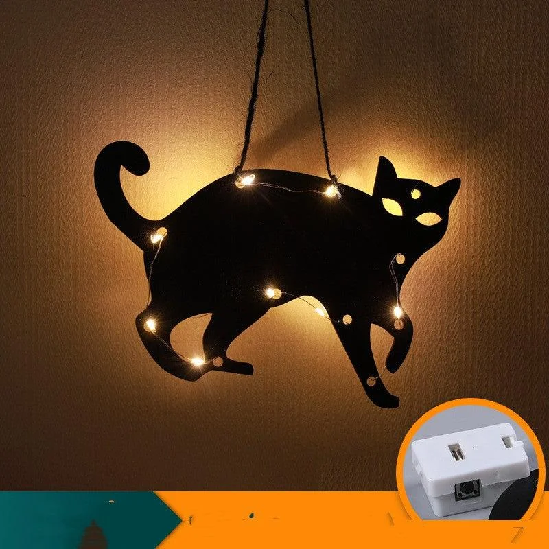Halloween LED Decorative Lights Luminescent Spider Listing -  - #tag1#