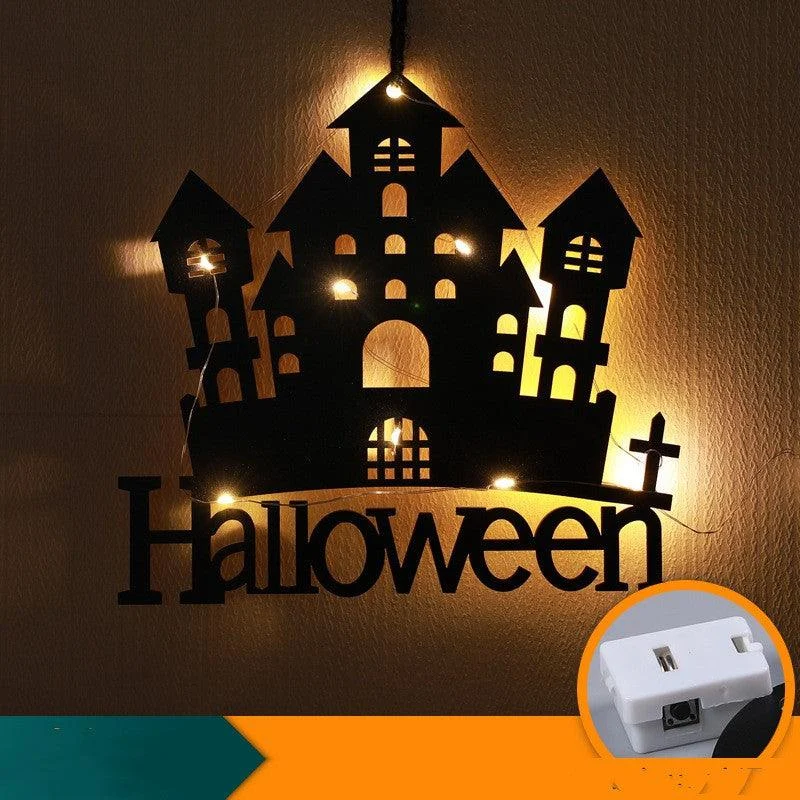 Halloween LED Decorative Lights Luminescent Spider Listing -  - #tag1#