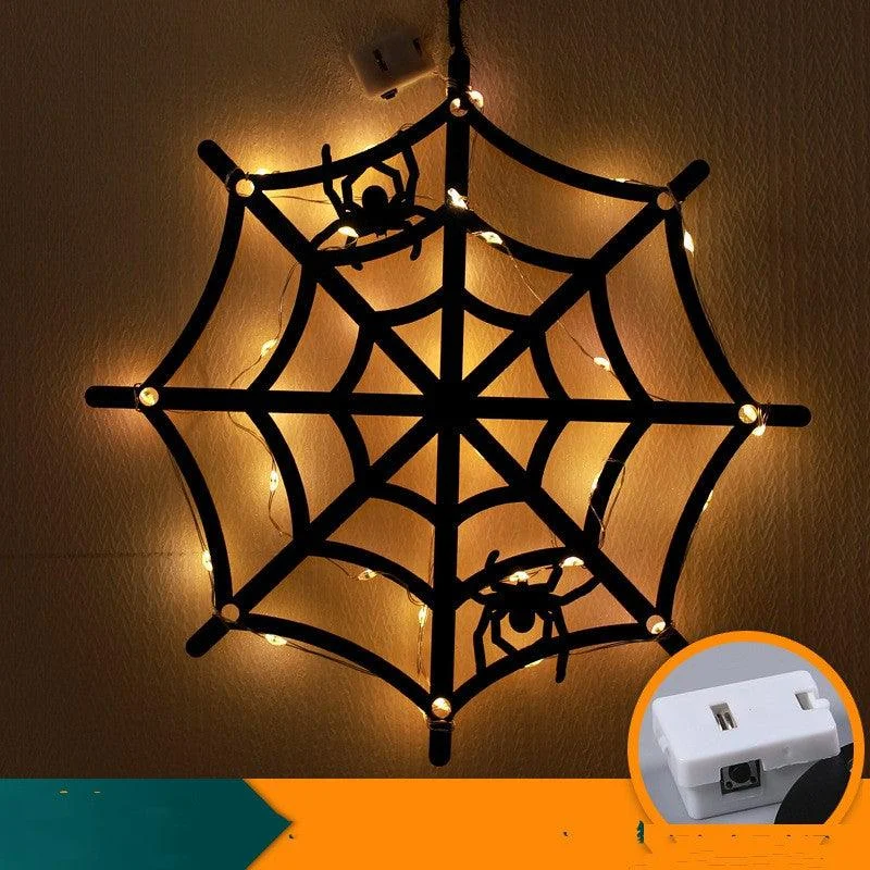 Halloween LED Decorative Lights Luminescent Spider Listing -  - #tag1#