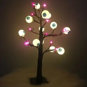 Halloween LED Ghost Eyeball Tree