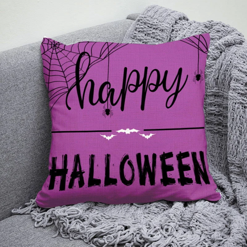 Halloween Linen Printed Pillowcase Household -  - #tag1#