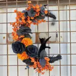Halloween Moon Cat Garland Ornaments tag1
