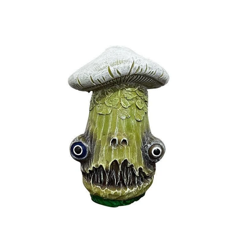 Halloween Mushroom Sculpture Resin Craft Ornament -  - #tag1#