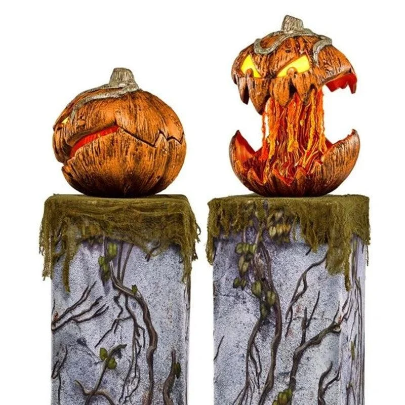 Halloween PUMPKIN LIGHTING ThrillerCourtyard Decoration Outdoor Garden Party -  - #tag1#