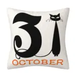 Halloween Pillow Cover Home Decoration Linen Cushion tag1
