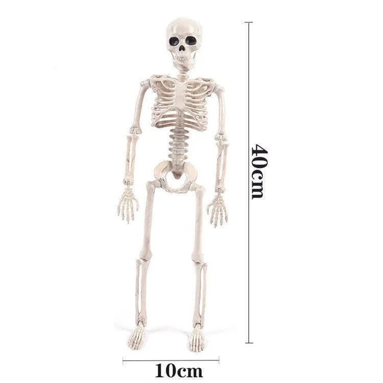 Halloween Plastic Skull Ghost Skeleton Decoration Props -  - #tag1#