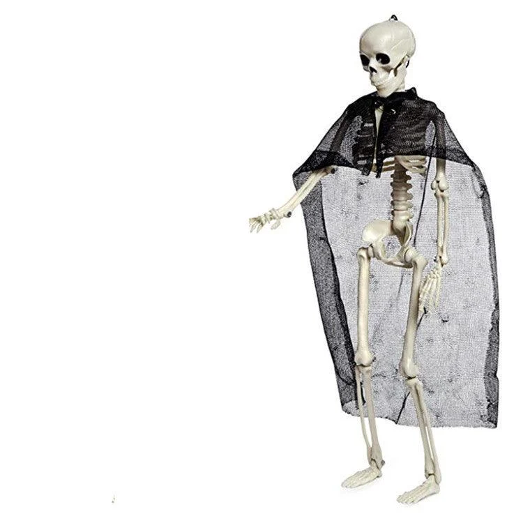 Halloween Plastic Skull Ghost Skeleton Decoration Props -  - #tag1#