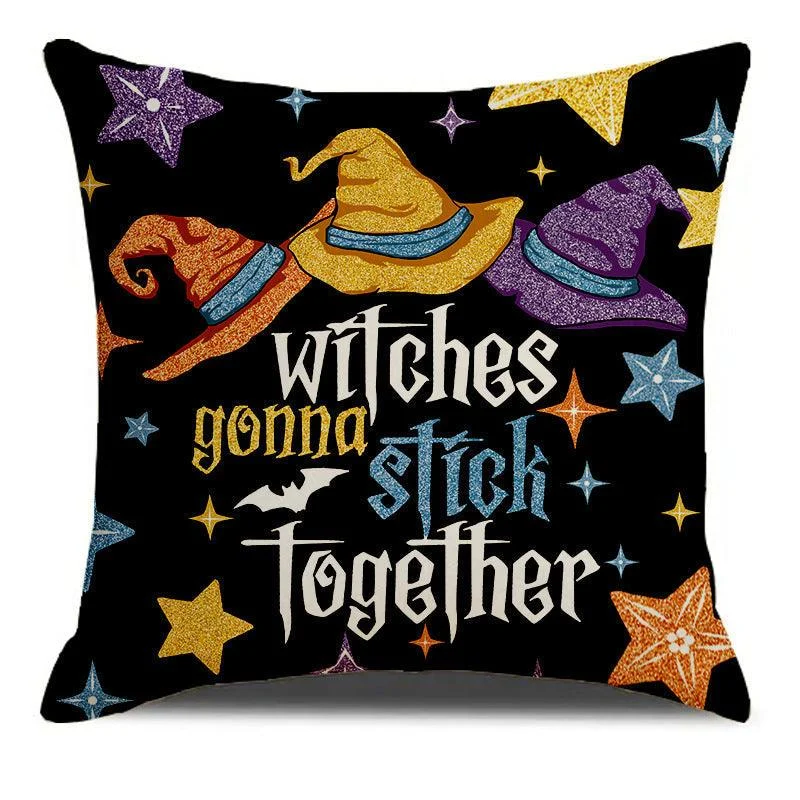 Halloween Printed Home Decoration Sofa Cushion Pillow Cover -  - #tag1#