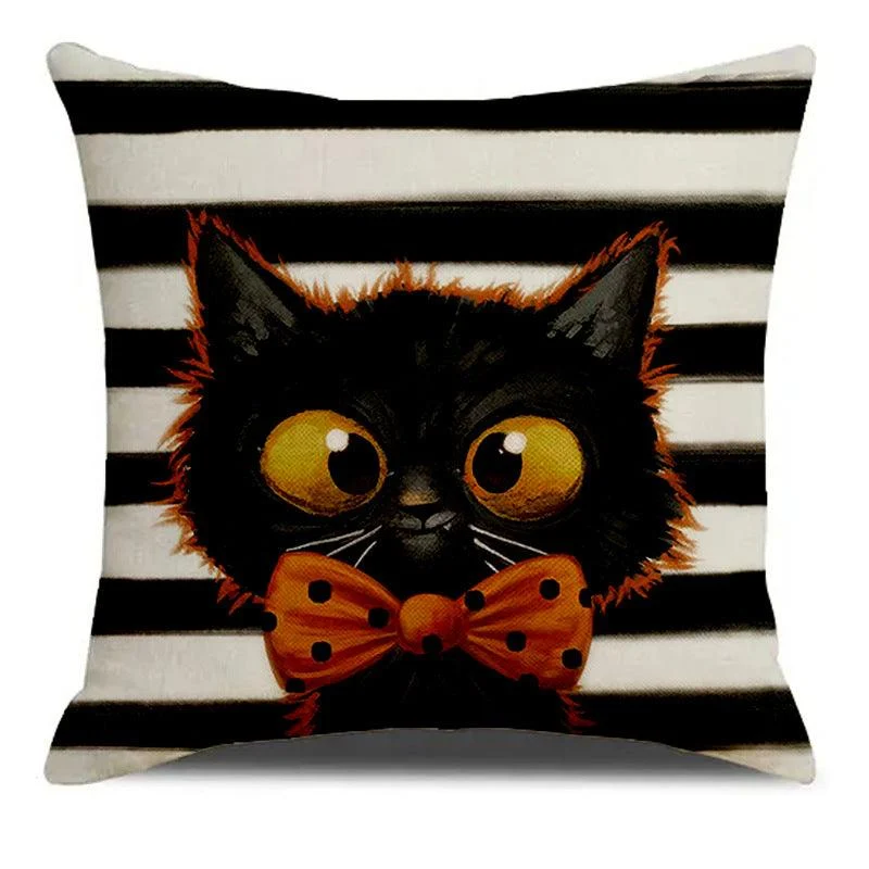 Halloween Printing Living Room Sofa Cushion Pillow Cover -  - #tag1#