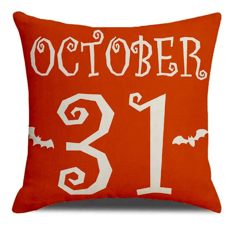 Halloween Printing Living Room Sofa Cushion Pillow Cover -  - #tag1#