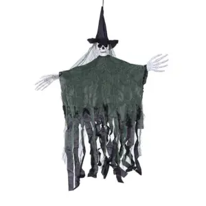 Halloween Props Crying Witch Set Horror Pendant
