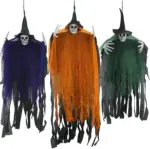 Halloween Props Crying Witch Set Horror Pendant tag1