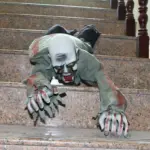 Halloween Props Induction Electric Ghost Climbing tag1
