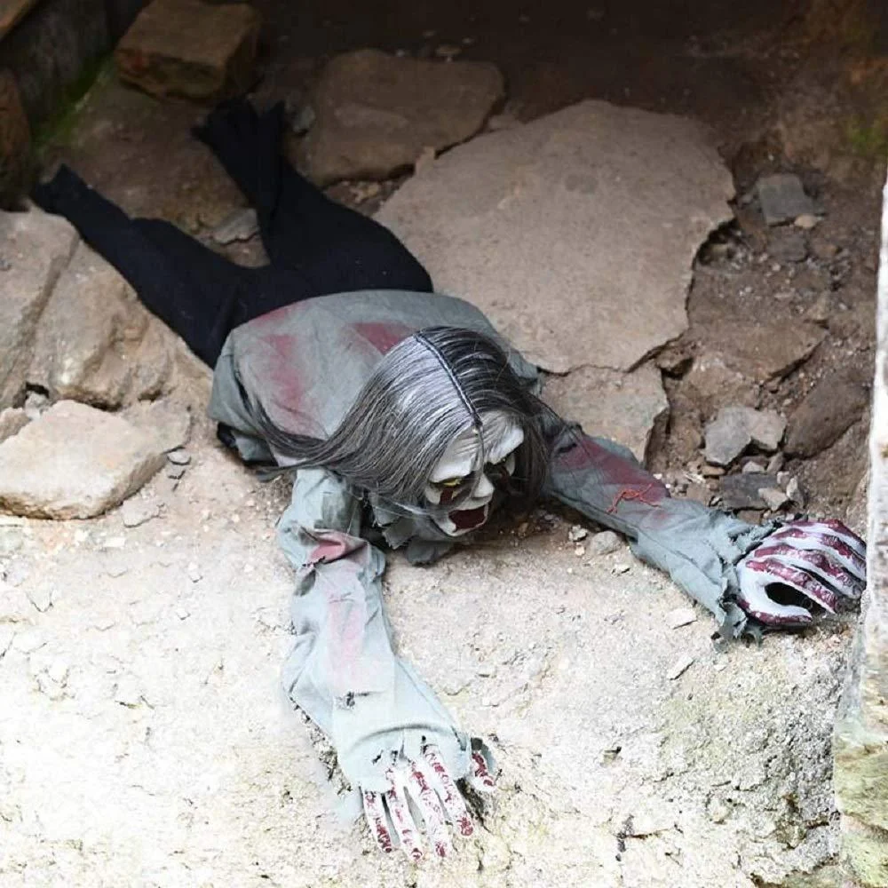 Halloween Props Scary Crawling Doll -  - #tag1#