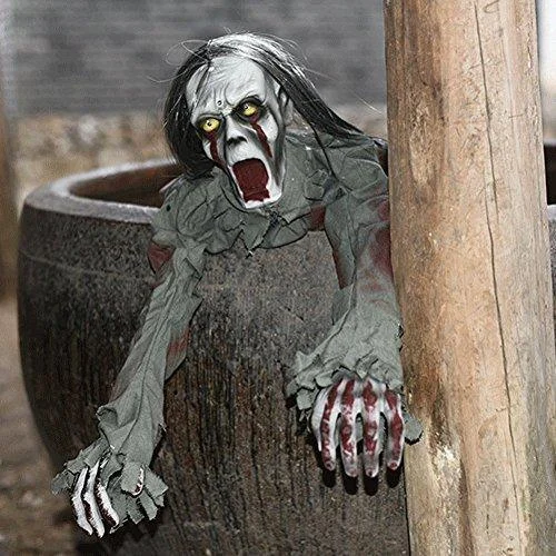 Halloween Props Scary Crawling Doll -  - #tag1#