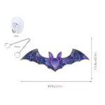 Halloween Pumpkin Bat Ghost Acrylic Hang Decorations tag1