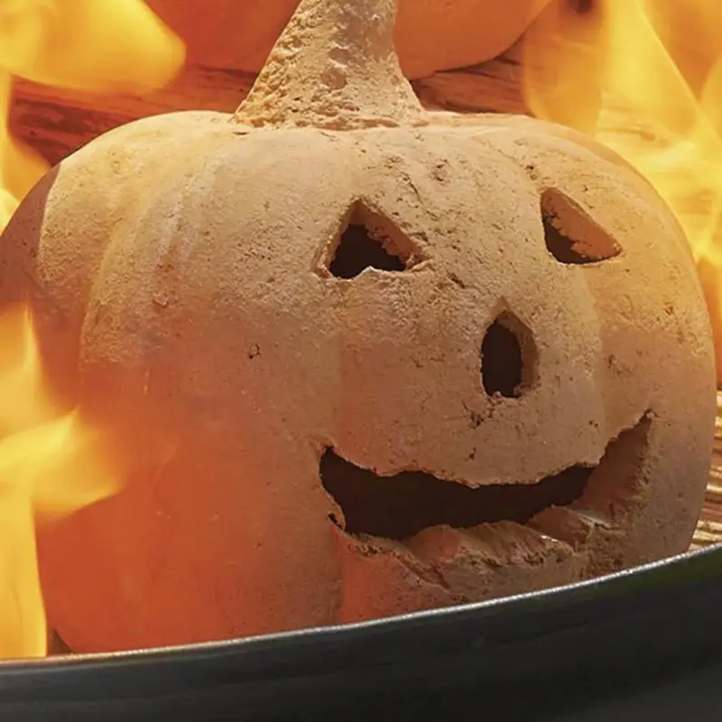 Halloween Pumpkin Campfire Stove Barbecue Party Decoration tag1