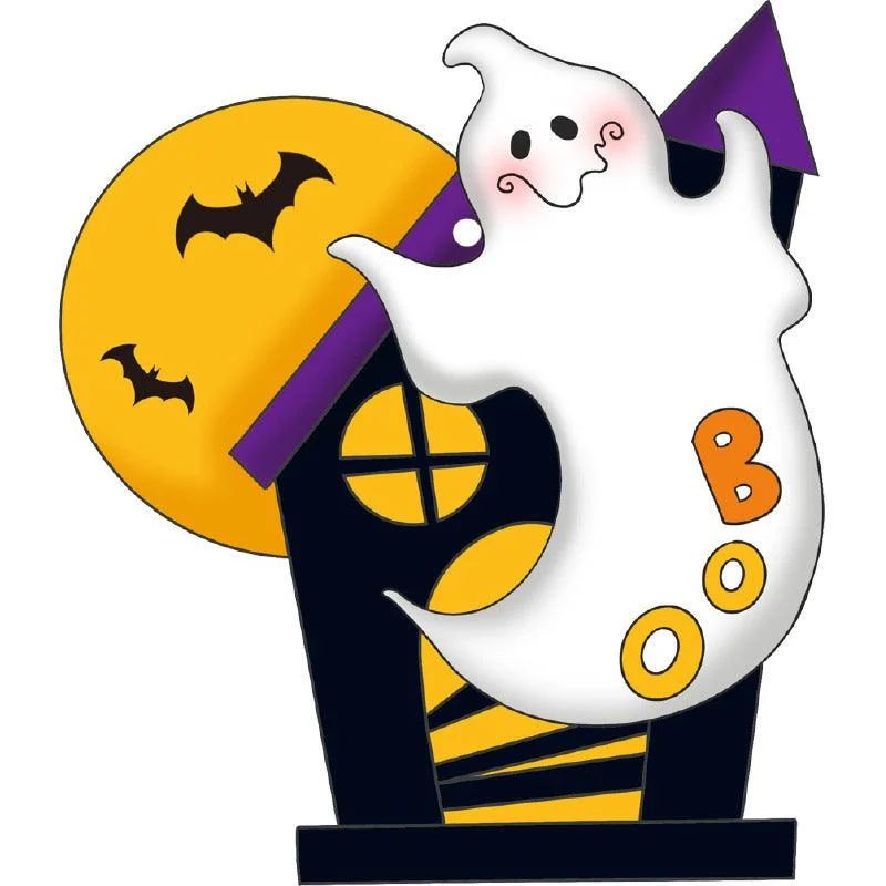 Halloween Pumpkin Car Pendant Acrylic Flat Ornament -  - #tag1#