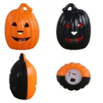 Halloween Pumpkin Decoration Children s Portable Lamp Cage Luminous Bucket Props tag1