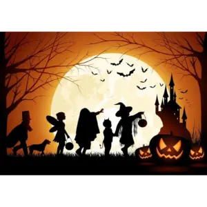 Halloween Pumpkin Diy Full Diamond 5D Diamond Painting