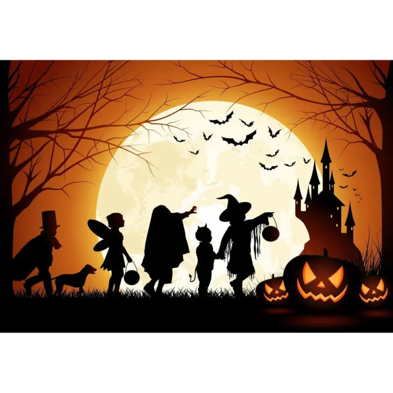 Halloween Pumpkin Diy Full Diamond 5D Diamond Painting tag1