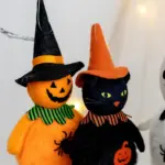 Halloween Pumpkin Hangings Arrangement Props tag1